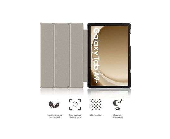 Чохол до планшета BeCover Smart Case Samsung Tab A9 Plus SM-X210/SM-X215/SM-X216 11.0" Butterfly (710312), зображення 6 Чохол до планшета BeCover Smart Case Samsung Tab A9 Plus SM-X210/SM-X215/SM-X216 11.0" Butterfly (710312), зображення 6
