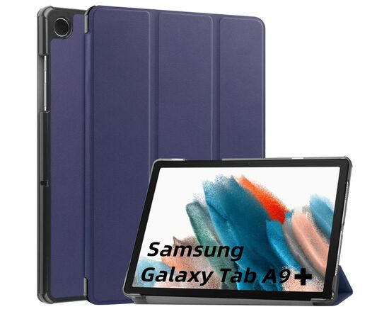 Чехол для планшета BeCover Smart Case Samsung Tab A9 Plus SM-X210/SM-X215/SM-X216 11.0" Deep Blue (710303), изображение 4 Чехол для планшета BeCover Smart Case Samsung Tab A9 Plus SM-X210/SM-X215/SM-X216 11.0" Deep Blue (710303), изображение 4