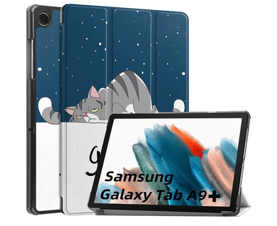 Чехол для планшета BeCover Smart Case Samsung Tab A9 Plus SM-X210/SM-X215/SM-X216 11.0" Good Night (710308), изображение 5 Чехол для планшета BeCover Smart Case Samsung Tab A9 Plus SM-X210/SM-X215/SM-X216 11.0" Good Night (710308), изображение 5