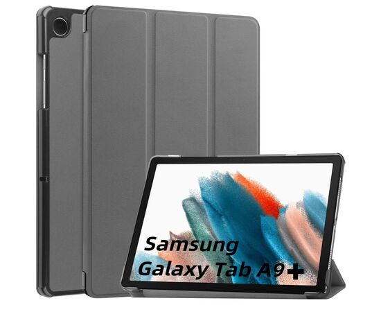 Чехол для планшета BeCover Smart Case Samsung Tab A9 Plus SM-X210/SM-X215/SM-X216 11.0" Gray (710309), изображение 4 Чехол для планшета BeCover Smart Case Samsung Tab A9 Plus SM-X210/SM-X215/SM-X216 11.0" Gray (710309), изображение 4