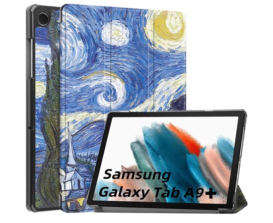 Чехол для планшета BeCover Smart Case Samsung Tab A9 Plus SM-X210/SM-X215/SM-X216 11.0" Night (710320), изображение 4 Чехол для планшета BeCover Smart Case Samsung Tab A9 Plus SM-X210/SM-X215/SM-X216 11.0" Night (710320), изображение 4
