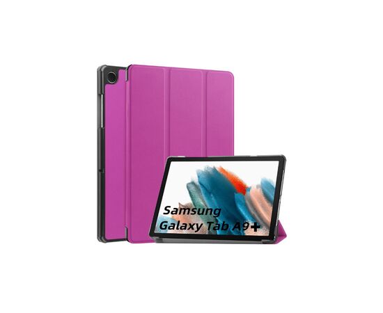 Чохол до планшета BeCover Smart Case Samsung Tab A9 Plus SM-X210/SM-X215/SM-X216 11.0" Purple (710304), зображення 4 Чохол до планшета BeCover Smart Case Samsung Tab A9 Plus SM-X210/SM-X215/SM-X216 11.0" Purple (710304), зображення 4
