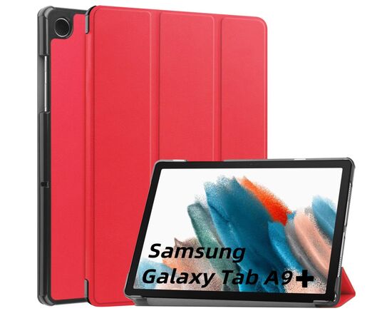 Чехол для планшета BeCover Smart Case Samsung Tab A9 Plus SM-X210/SM-X215/SM-X216 11.0" Red (710305), изображение 4 Чехол для планшета BeCover Smart Case Samsung Tab A9 Plus SM-X210/SM-X215/SM-X216 11.0" Red (710305), изображение 4