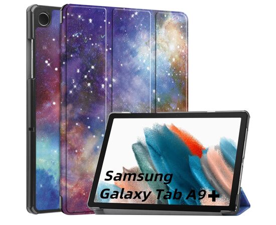 Чехол для планшета BeCover Smart Case Samsung Tab A9 Plus SM-X210/SM-X215/SM-X216 11.0" Space (710317), изображение 4 Чехол для планшета BeCover Smart Case Samsung Tab A9 Plus SM-X210/SM-X215/SM-X216 11.0" Space (710317), изображение 4