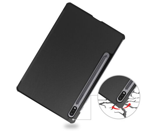 Чехол для планшета BeCover Smart Case Samsung Tab S9 (SM-X710/SM-X716)/S9 FE (SM-X510/SM-X516B) 11.0" Black (709890), изображение 6 Чехол для планшета BeCover Smart Case Samsung Tab S9 (SM-X710/SM-X716)/S9 FE (SM-X510/SM-X516B) 11.0" Black (709890), изображение 6