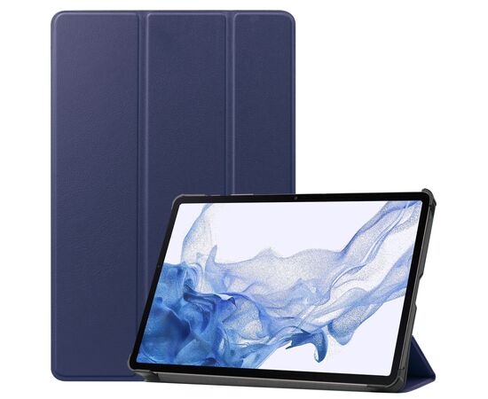 Чехол для планшета BeCover Smart Case Samsung Tab S9 (SM-X710/SM-X716)/S9 FE (SM-X510/SM-X516B) 11.0" Deep Blue (709891), изображение 4 Чехол для планшета BeCover Smart Case Samsung Tab S9 (SM-X710/SM-X716)/S9 FE (SM-X510/SM-X516B) 11.0" Deep Blue (709891), изображение 4