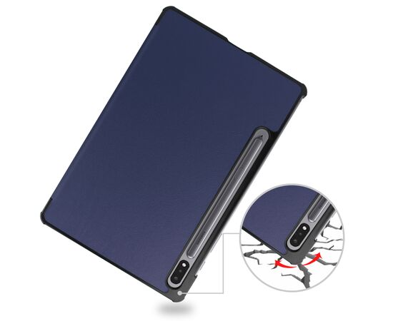 Чехол для планшета BeCover Smart Case Samsung Tab S9 (SM-X710/SM-X716)/S9 FE (SM-X510/SM-X516B) 11.0" Deep Blue (709891), изображение 6 Чехол для планшета BeCover Smart Case Samsung Tab S9 (SM-X710/SM-X716)/S9 FE (SM-X510/SM-X516B) 11.0" Deep Blue (709891), изображение 6
