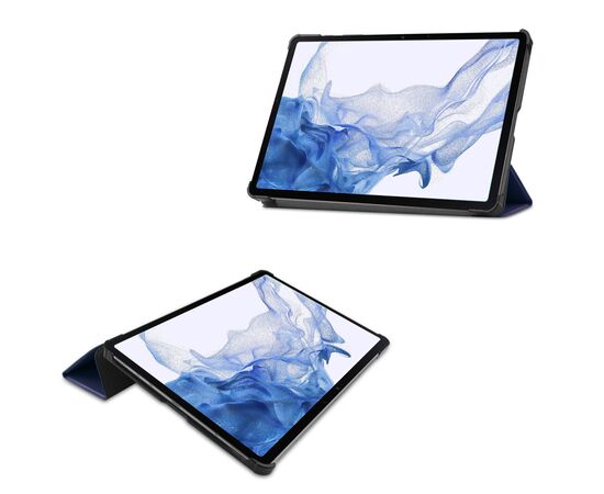 Чехол для планшета BeCover Smart Case Samsung Tab S9 (SM-X710/SM-X716)/S9 FE (SM-X510/SM-X516B) 11.0" Deep Blue (709891), изображение 7 Чехол для планшета BeCover Smart Case Samsung Tab S9 (SM-X710/SM-X716)/S9 FE (SM-X510/SM-X516B) 11.0" Deep Blue (709891), изображение 7