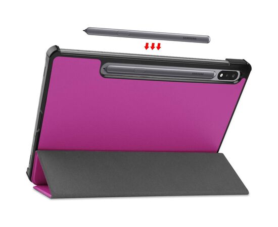 Чехол для планшета BeCover Smart Case Samsung Tab S9 (SM-X710/SM-X716)/S9 FE (SM-X510/SM-X516B) 11.0" Purple (709892), изображение 5 Чехол для планшета BeCover Smart Case Samsung Tab S9 (SM-X710/SM-X716)/S9 FE (SM-X510/SM-X516B) 11.0" Purple (709892), изображение 5