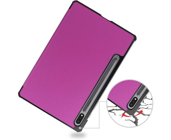 Чехол для планшета BeCover Smart Case Samsung Tab S9 (SM-X710/SM-X716)/S9 FE (SM-X510/SM-X516B) 11.0" Purple (709892), изображение 6 Чехол для планшета BeCover Smart Case Samsung Tab S9 (SM-X710/SM-X716)/S9 FE (SM-X510/SM-X516B) 11.0" Purple (709892), изображение 6