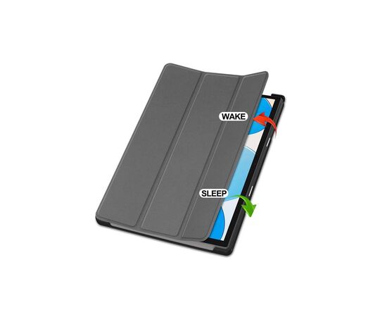 Чехол для планшета BeCover Smart Case Teclast M40 Pro 10.1" Gray (709881), изображение 6 Чехол для планшета BeCover Smart Case Teclast M40 Pro 10.1" Gray (709881), изображение 6