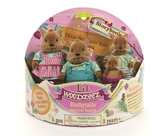 Фігурка Li'l Woodzeez Семья Белок (6008M), зображення 2 Фігурка Li'l Woodzeez Семья Белок (6008M), зображення 2