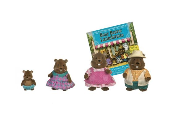 Фигурка Li'l Woodzeez Семья бобров (6000M), изображение 2 Фигурка Li'l Woodzeez Семья бобров (6000M), изображение 2