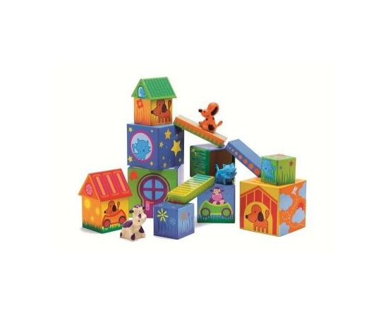 Розвиваюча іграшка Djeco Кубанимо (DJ09102), зображення 2 Розвиваюча іграшка Djeco Кубанимо (DJ09102), зображення 2