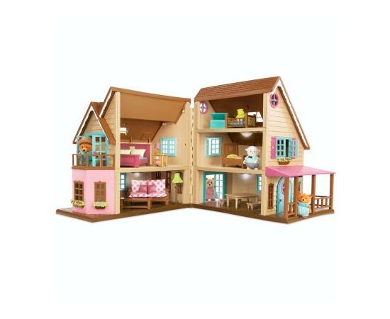 Игровой набор Li'l Woodzeez Большой коттеджный дом (6192Z), изображение 3 Игровой набор Li'l Woodzeez Большой коттеджный дом (6192Z), изображение 3