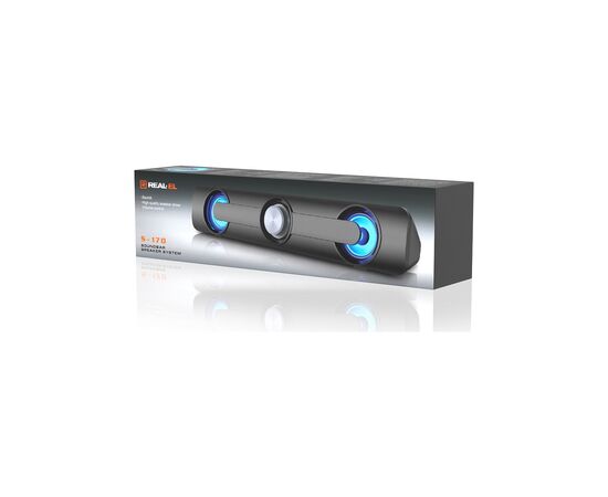 Акустическая система REAL-EL S-170 6Вт Black (EL121100013), изображение 9 Акустическая система REAL-EL S-170 6Вт Black (EL121100013), изображение 9