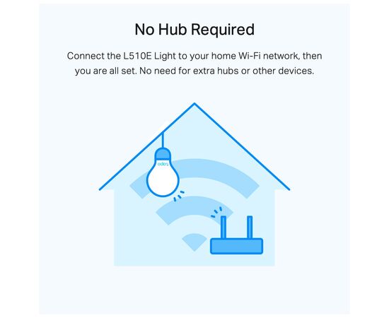 Умная лампочка TP-Link Tapo L510E (2-Pack) (Tapo L510E(2-Pack)), изображение 5 Умная лампочка TP-Link Tapo L510E (2-Pack) (Tapo L510E(2-Pack)), изображение 5