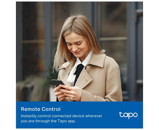 Умная розетка TP-Link Tapo P100M, изображение 7 Умная розетка TP-Link Tapo P100M, изображение 7