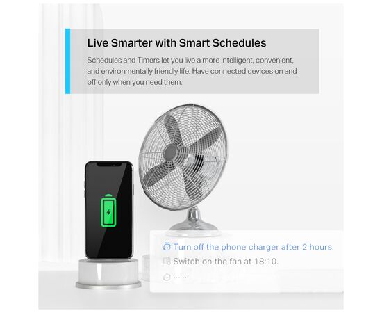 Умная розетка TP-Link Tapo P115 (1-pack) (Tapo P115(1-pack)), изображение 5 Умная розетка TP-Link Tapo P115 (1-pack) (Tapo P115(1-pack)), изображение 5