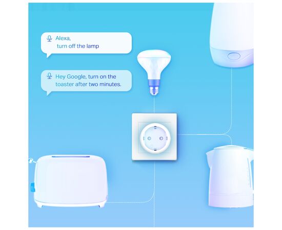 Умная розетка TP-Link Tapo P115 (1-pack) (Tapo P115(1-pack)), изображение 6 Умная розетка TP-Link Tapo P115 (1-pack) (Tapo P115(1-pack)), изображение 6