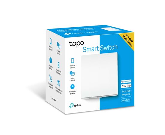 Розумний вимикач TP-Link Tapo S210, зображення 7 Розумний вимикач TP-Link Tapo S210, зображення 7