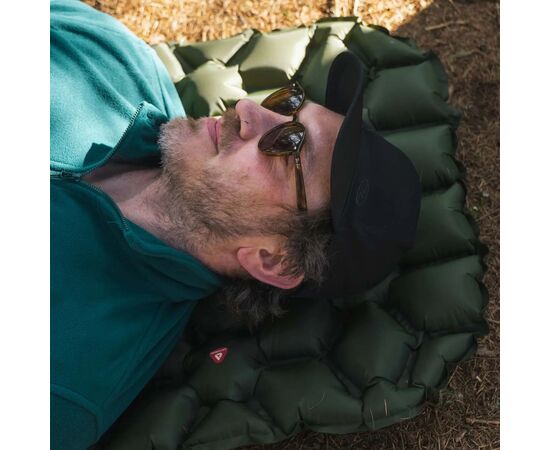 Туристический коврик Highlander Nap-Pak Inflatable Sleeping Mat PrimaLoft 5 cm Olive (AIR072-OG) (930481), изображение 8 Туристический коврик Highlander Nap-Pak Inflatable Sleeping Mat PrimaLoft 5 cm Olive (AIR072-OG) (930481), изображение 8