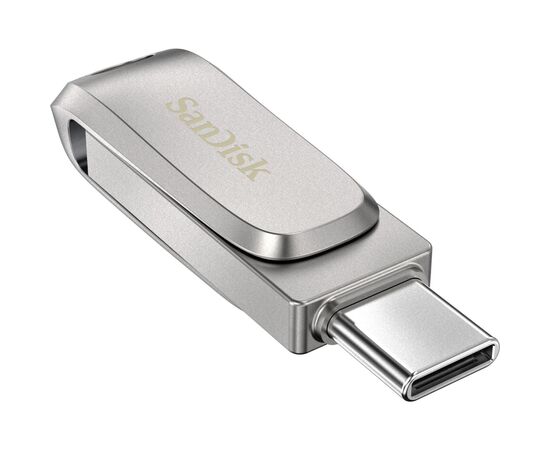 USB флеш накопитель SanDisk 512GB Ultra Dual Drive Luxe USB 3.1 + Type-C (SDDDC4-512G-G46), изображение 4 USB флеш накопитель SanDisk 512GB Ultra Dual Drive Luxe USB 3.1 + Type-C (SDDDC4-512G-G46), изображение 4