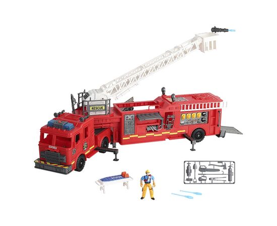 Спецтехника Motor Shop Спасатели Giant Fire Engine Trailer Гигантская пожарная машина (546058), изображение 3 Спецтехника Motor Shop Спасатели Giant Fire Engine Trailer Гигантская пожарная машина (546058), изображение 3