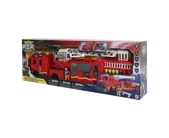 Спецтехніка Motor Shop Рятувальники Giant Fire Engine Trailer Гігантська пожежна машина (546058)