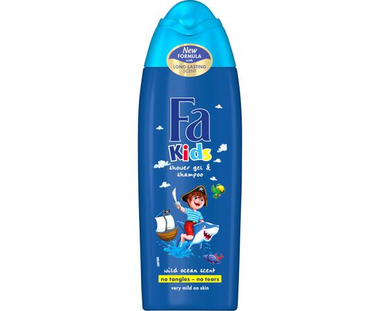 Детский гель для душа Fa Kids Храбрый пират для мальчиков 250 мл (9000100662468)