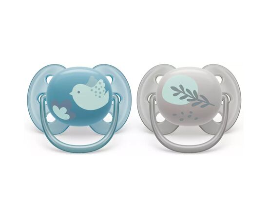 Пустушка Philips AVENT Ultra Soft ультрам'яка, 6-18 міс. 2 шт (SCF091/15)