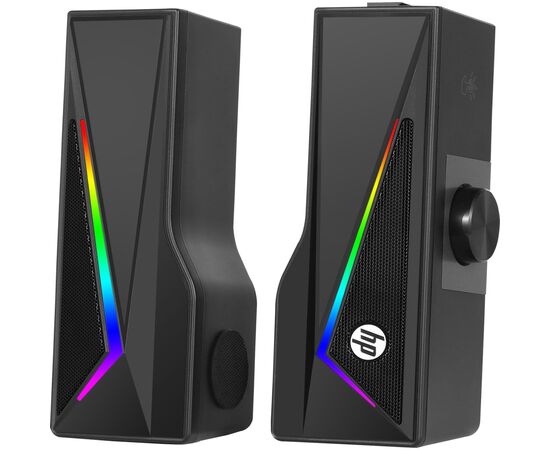 Акустическая система HP DHE-6005 6Вт RGB USB (DHE-6005), изображение 3 Акустическая система HP DHE-6005 6Вт RGB USB (DHE-6005), изображение 3