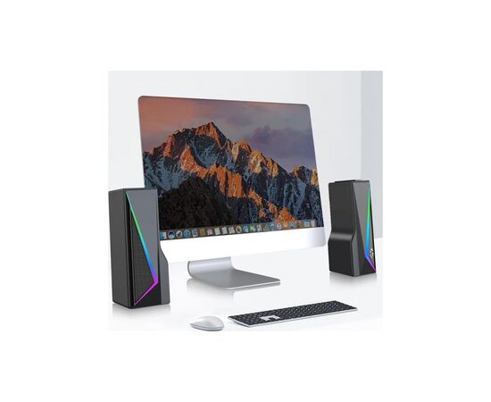 Акустическая система HP DHE-6005 6Вт RGB USB (DHE-6005), изображение 7 Акустическая система HP DHE-6005 6Вт RGB USB (DHE-6005), изображение 7