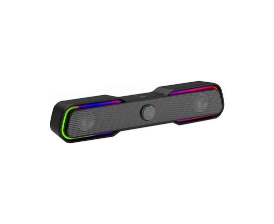 Акустическая система HP DHE-6002 6Вт RGB 3.5мм + USB (DHE-6002), изображение 2 Акустическая система HP DHE-6002 6Вт RGB 3.5мм + USB (DHE-6002), изображение 2