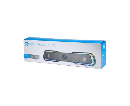 Акустическая система HP DHE-6002 6Вт RGB 3.5мм + USB (DHE-6002), изображение 4 Акустическая система HP DHE-6002 6Вт RGB 3.5мм + USB (DHE-6002), изображение 4