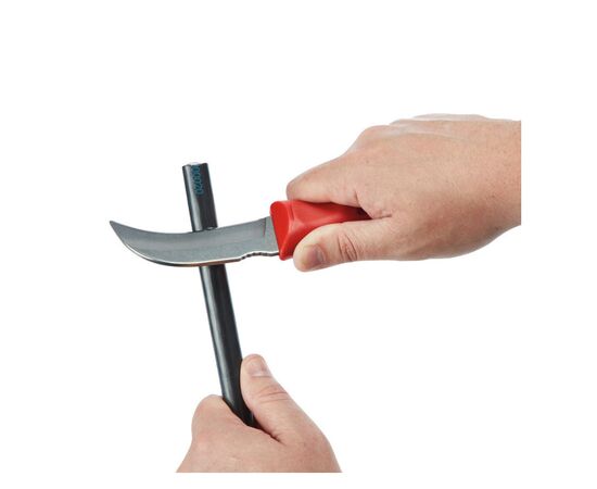 Нож монтажный Milwaukee строительный с фиксированным загнутым лезвием, для кабеля (4932464829), изображение 3 Нож монтажный Milwaukee строительный с фиксированным загнутым лезвием, для кабеля (4932464829), изображение 3