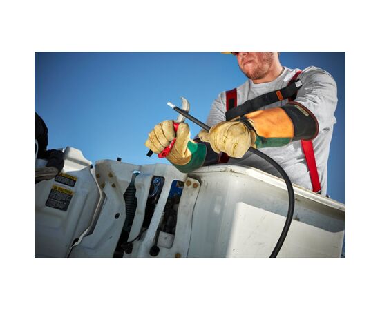 Нож монтажный Milwaukee строительный с фиксированным загнутым лезвием, для кабеля (4932464829), изображение 5 Нож монтажный Milwaukee строительный с фиксированным загнутым лезвием, для кабеля (4932464829), изображение 5