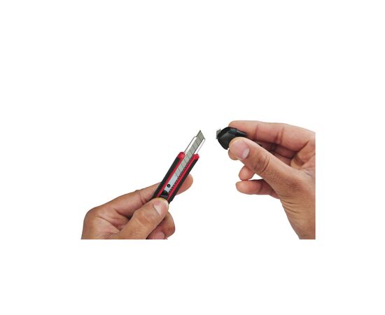 Нож монтажный Milwaukee выдвижной HEAVY DUTY, 9мм (48221960), изображение 2