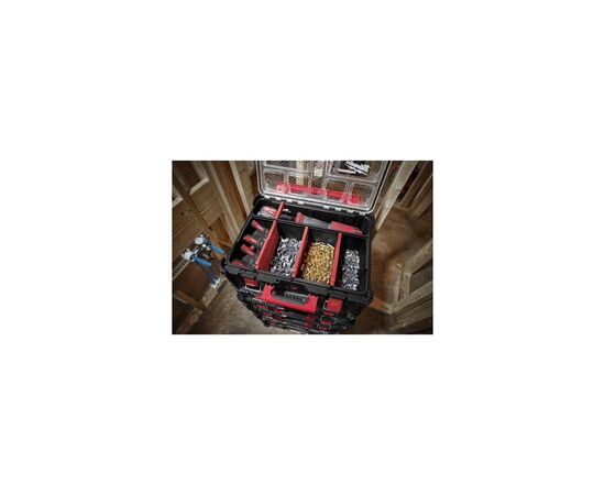 Ящик для инструментов Milwaukee органайзер глубокий PACKOUT 507x386x170 (4932478625), изображение 6 Ящик для инструментов Milwaukee органайзер глубокий PACKOUT 507x386x170 (4932478625), изображение 6