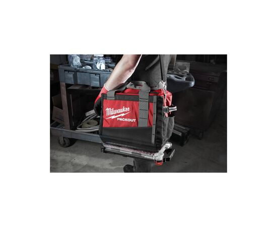 Ящик для инструментов Milwaukee органайзер компактный тонкий PACKOUT 250х380х65мм (4932471065), изображение 4 Ящик для инструментов Milwaukee органайзер компактный тонкий PACKOUT 250х380х65мм (4932471065), изображение 4