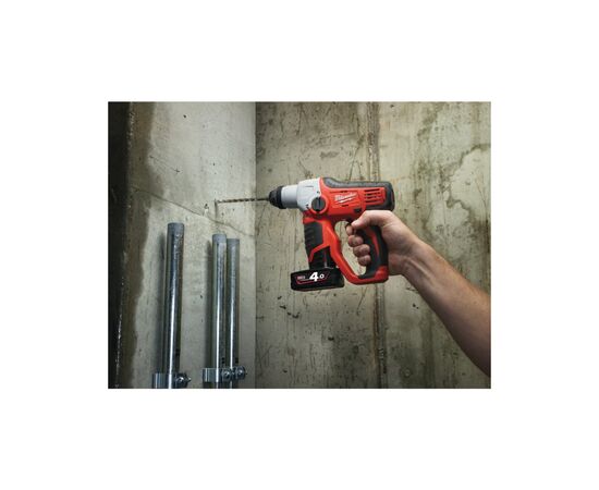 Перфоратор Milwaukee SDS-PLUS, M12 H-0, 0,9Дж (без АКБ и ЗУ) (4933431355), изображение 4 Перфоратор Milwaukee SDS-PLUS, M12 H-0, 0,9Дж (без АКБ и ЗУ) (4933431355), изображение 4