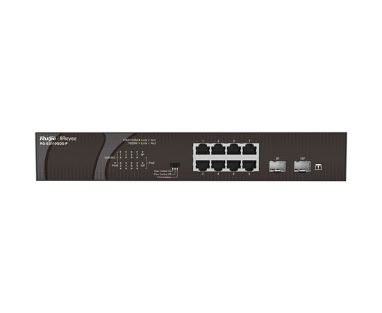 Коммутатор сетевой Ruijie Networks RG-ES110GDS-P, изображение 2 Коммутатор сетевой Ruijie Networks RG-ES110GDS-P, изображение 2
