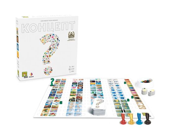Настільна гра Rozum Концепт (українська локализація) (R001UA), зображення 2 Настільна гра Rozum Концепт (українська локализація) (R001UA), зображення 2