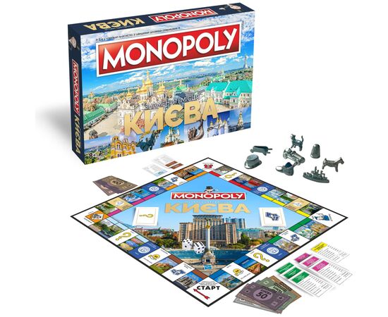 Настольная игра Rozum Монополия: Знаменитые места Киева (R015UA), изображение 2