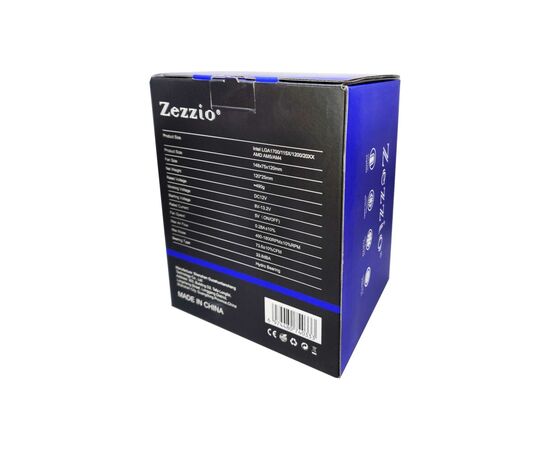 Кулер до процесора Zezzio ZH-C400 V2, зображення 8 Кулер до процесора Zezzio ZH-C400 V2, зображення 8