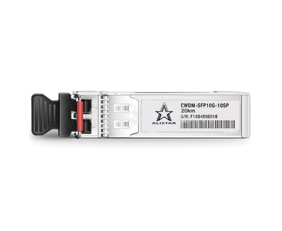 Модуль SFP Alistar Модуль SFP+ 10G-LR 2SM CWDM LC 20KM TX1490nm DDM (SFP-10G-LR-C-49), изображение 2 Модуль SFP Alistar Модуль SFP+ 10G-LR 2SM CWDM LC 20KM TX1490nm DDM (SFP-10G-LR-C-49), изображение 2