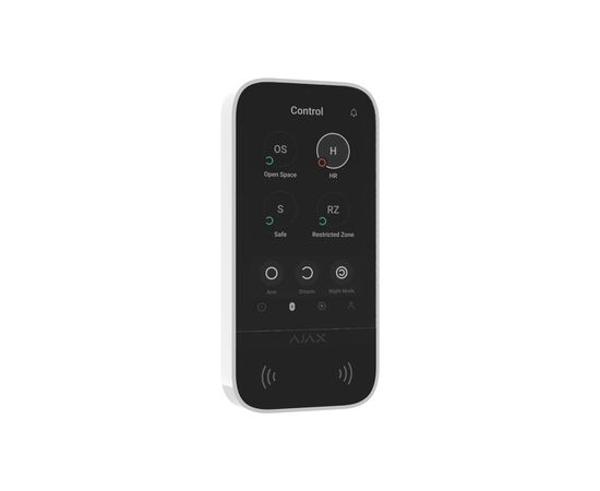 Клавиатура к охранной системе Ajax KeyPad TouchScreen /white, изображение 2 Клавиатура к охранной системе Ajax KeyPad TouchScreen /white, изображение 2