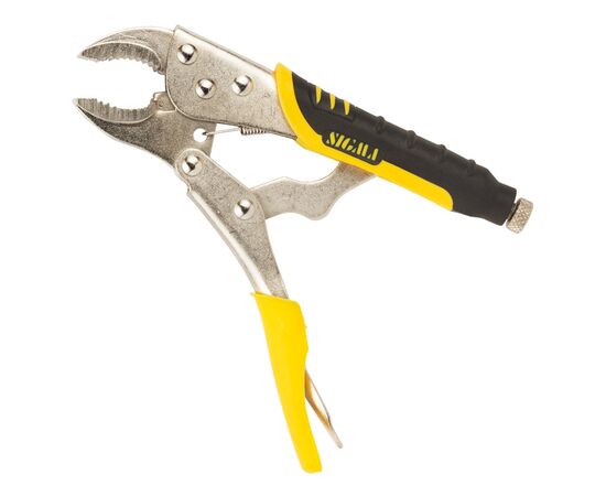 Клещи Sigma зажимные универсальные полукруглые 180мм CrV (4340251), изображение 3 Клещи Sigma зажимные универсальные полукруглые 180мм CrV (4340251), изображение 3