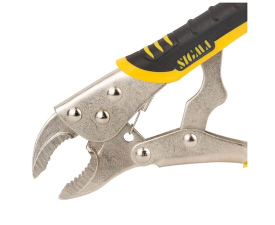 Клещи Sigma зажимные универсальные полукруглые 180мм CrV (4340251), изображение 7 Клещи Sigma зажимные универсальные полукруглые 180мм CrV (4340251), изображение 7