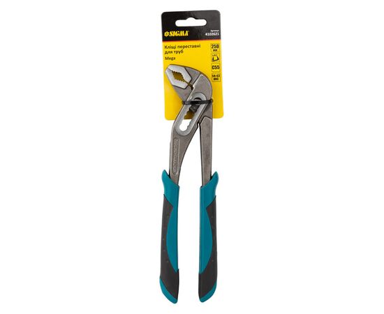 Ключ Sigma переставний для труб Mega 250мм (4102621), зображення 9 Ключ Sigma переставний для труб Mega 250мм (4102621), зображення 9